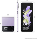 Galaxy Z Flip4 (SM-F721U) Unlocked Smartphone